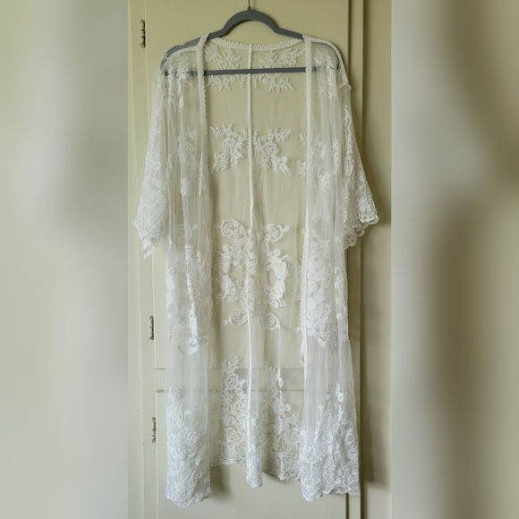 💕Lace Kimono - Picture 7 of 10